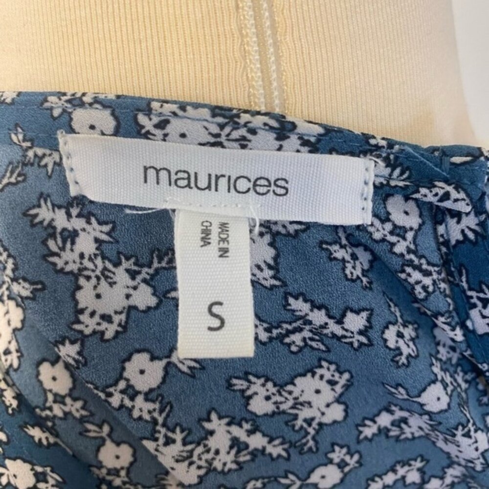 Maurices pheasant style blouse EUC - Picture 4 of 5